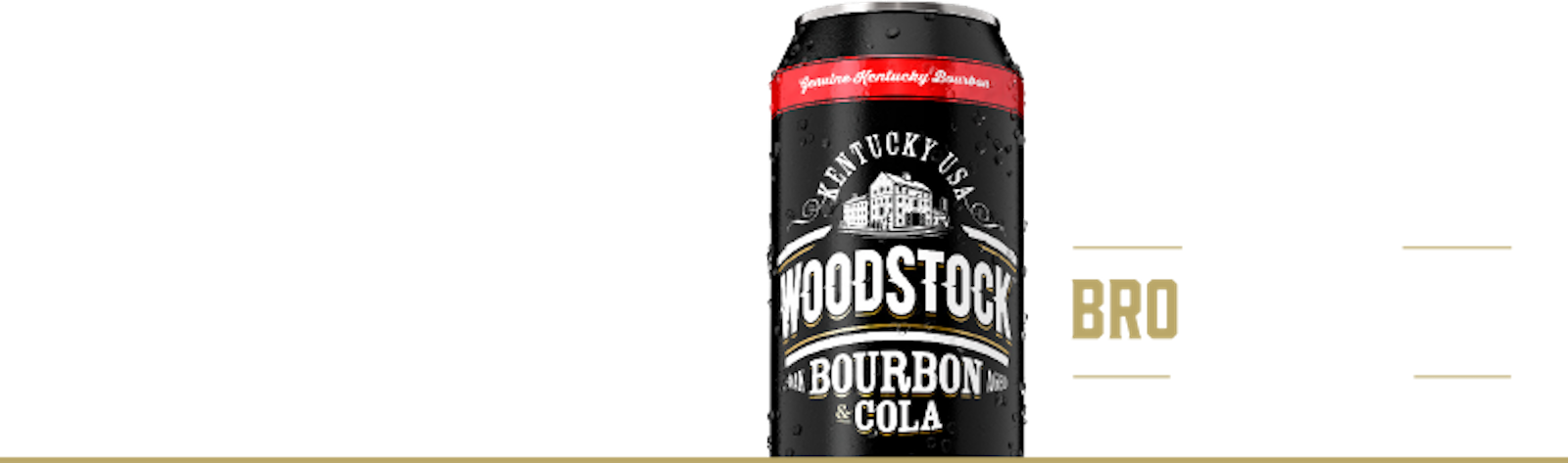 18+ Please drink responsibly cheers.org.nz — Crack a Woodstock Bourbon & Cola, Celebrate Bromance Day 14th August